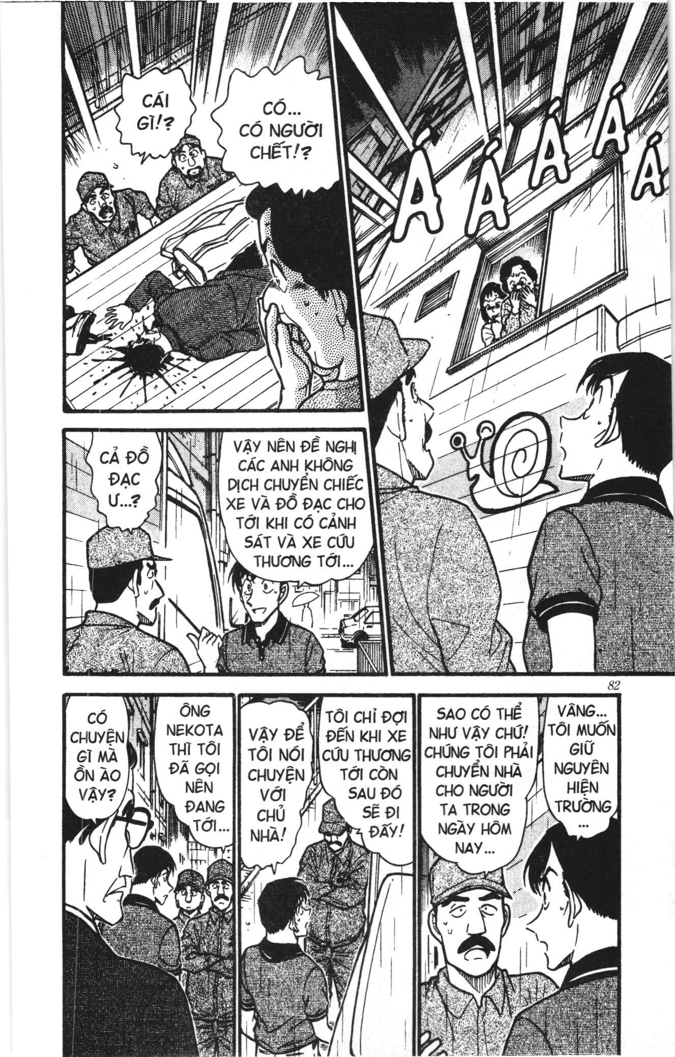 Thám tử lừng danh Conan Loạt truyện tranh: Chapter 496