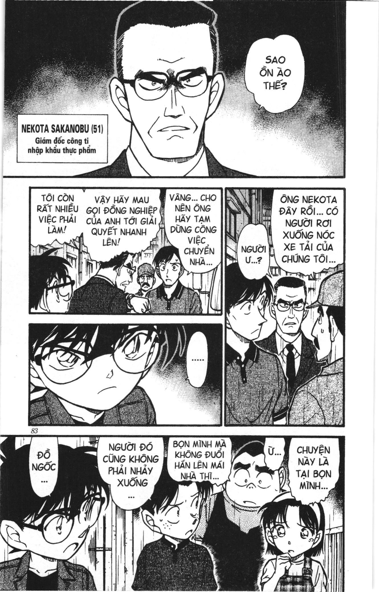 Thám tử lừng danh Conan Loạt truyện tranh: Chapter 496