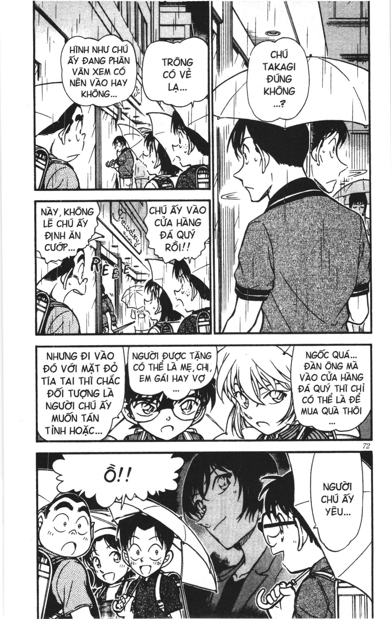 Thám tử lừng danh Conan Loạt truyện tranh: Chapter 496