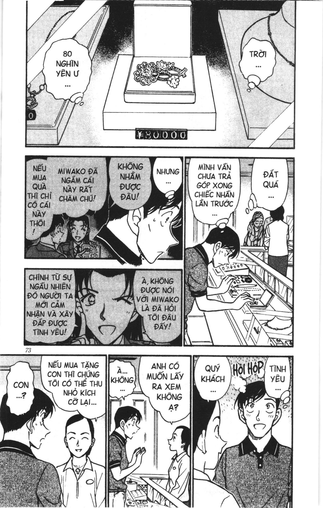 Thám tử lừng danh Conan Loạt truyện tranh: Chapter 496