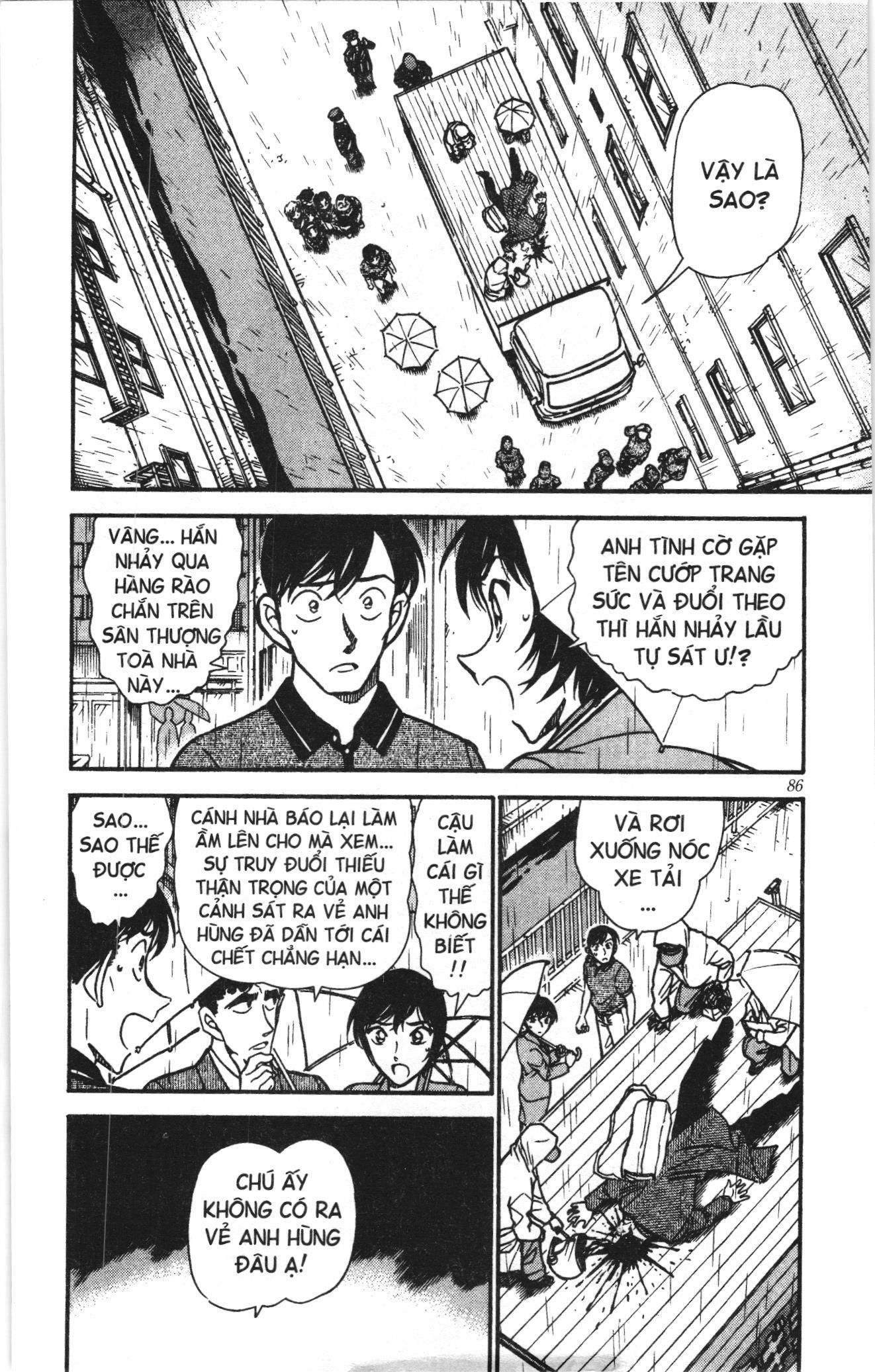 Thám tử lừng danh Conan Loạt truyện tranh: Chapter 497