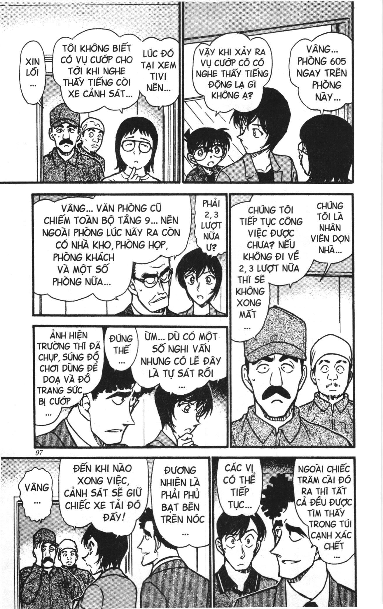 Thám tử lừng danh Conan Loạt truyện tranh: Chapter 497