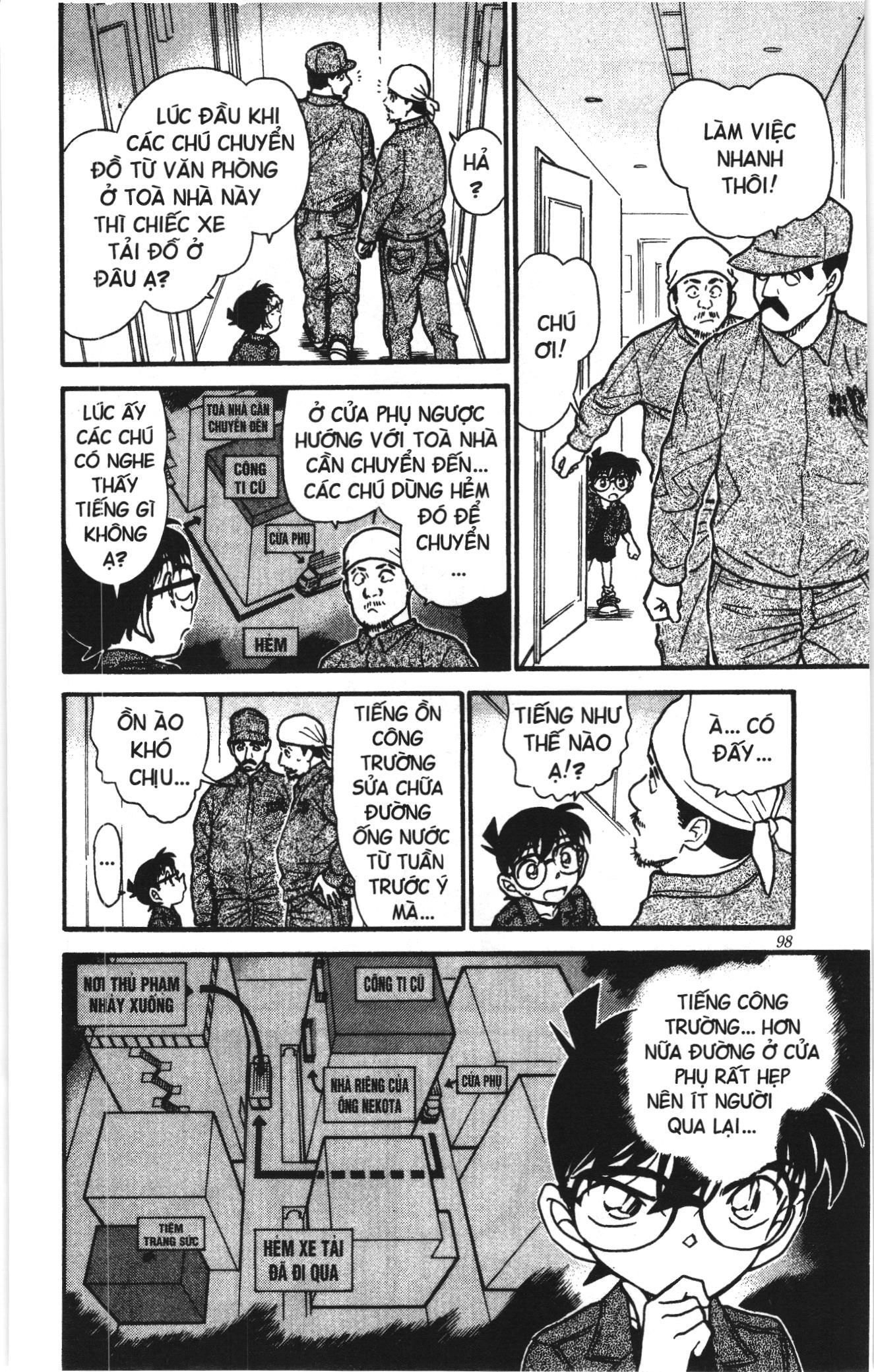 Thám tử lừng danh Conan Loạt truyện tranh: Chapter 497