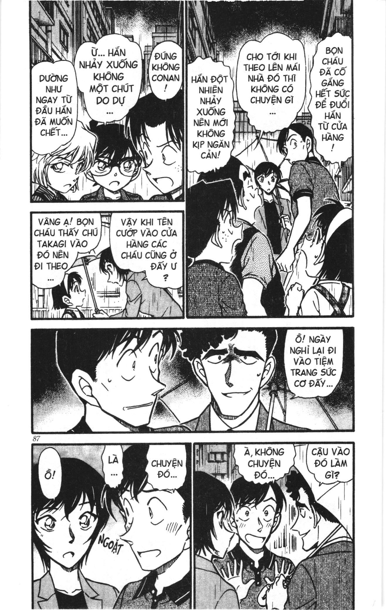 Thám tử lừng danh Conan Loạt truyện tranh: Chapter 497