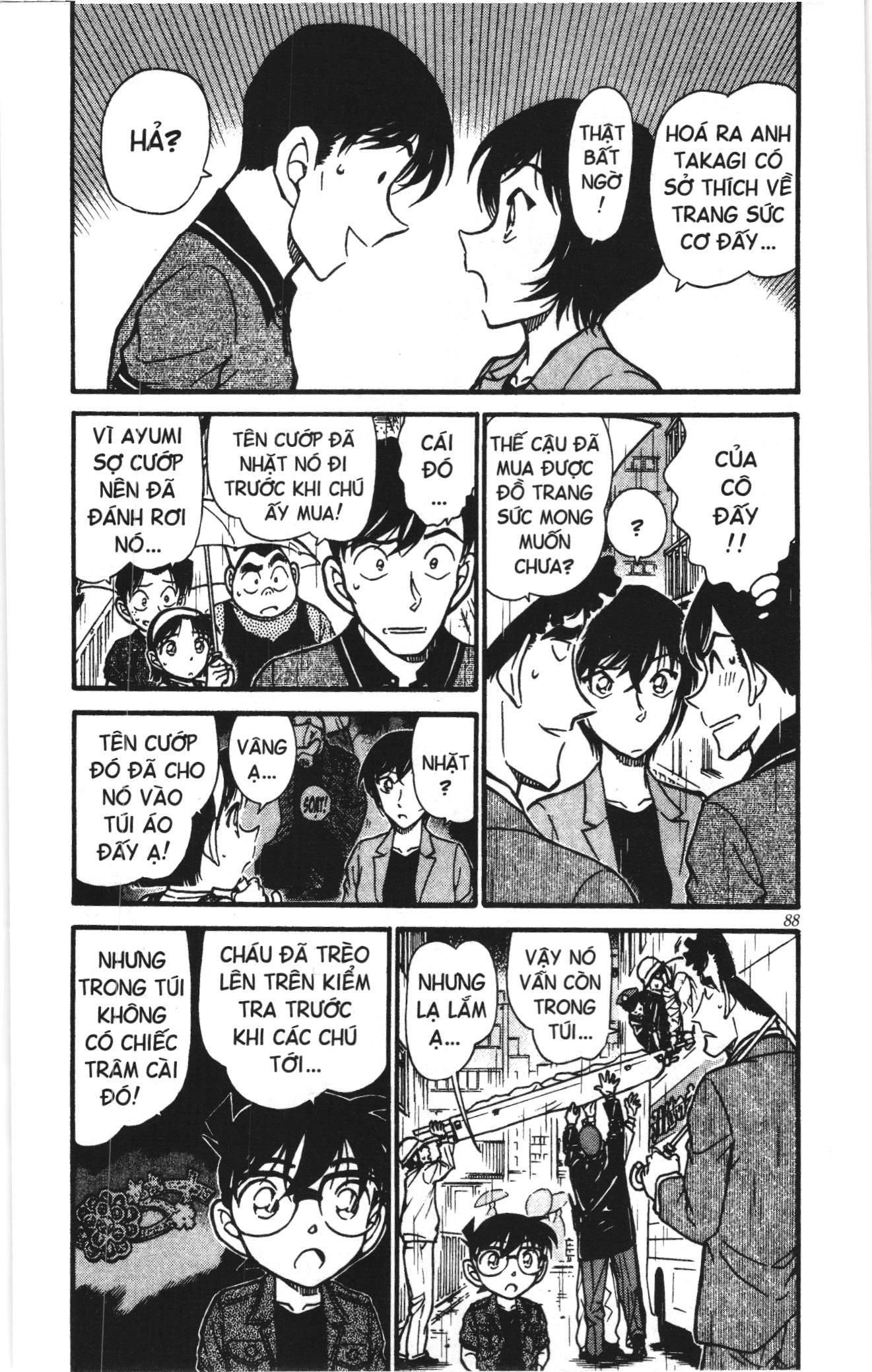 Thám tử lừng danh Conan Loạt truyện tranh: Chapter 497