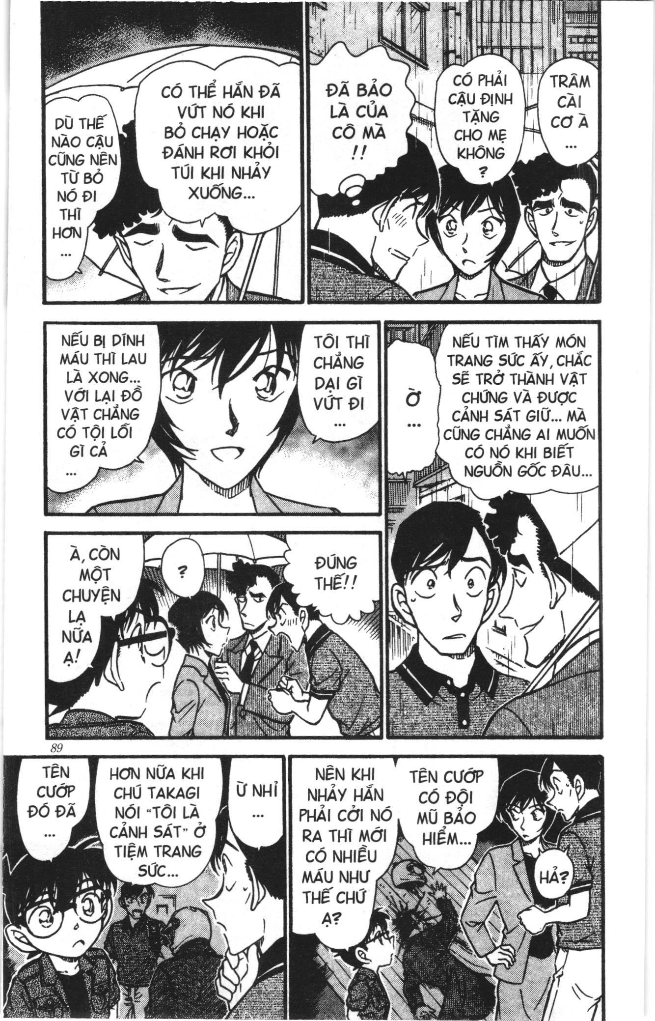 Thám tử lừng danh Conan Loạt truyện tranh: Chapter 497