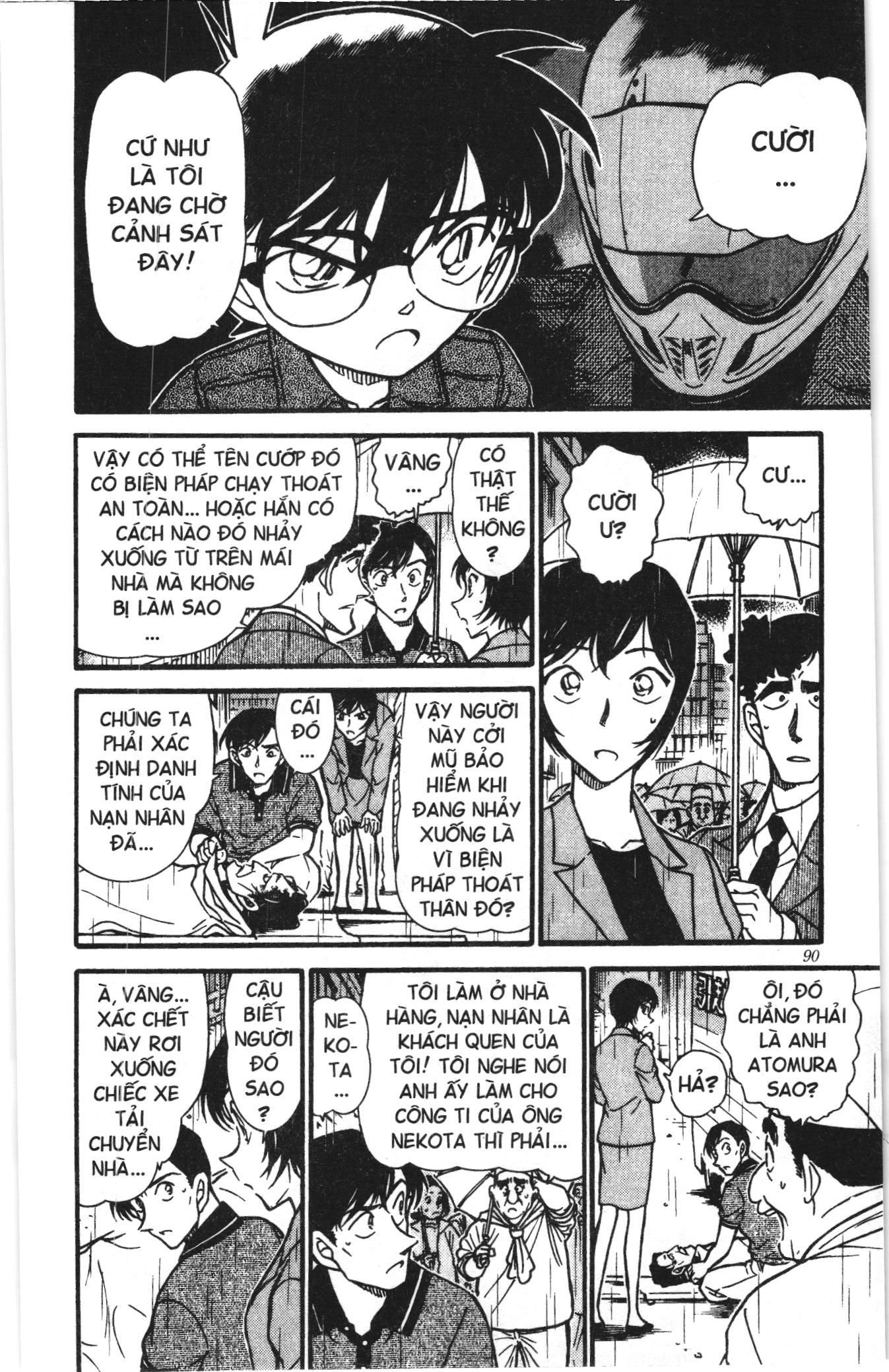 Thám tử lừng danh Conan Loạt truyện tranh: Chapter 497