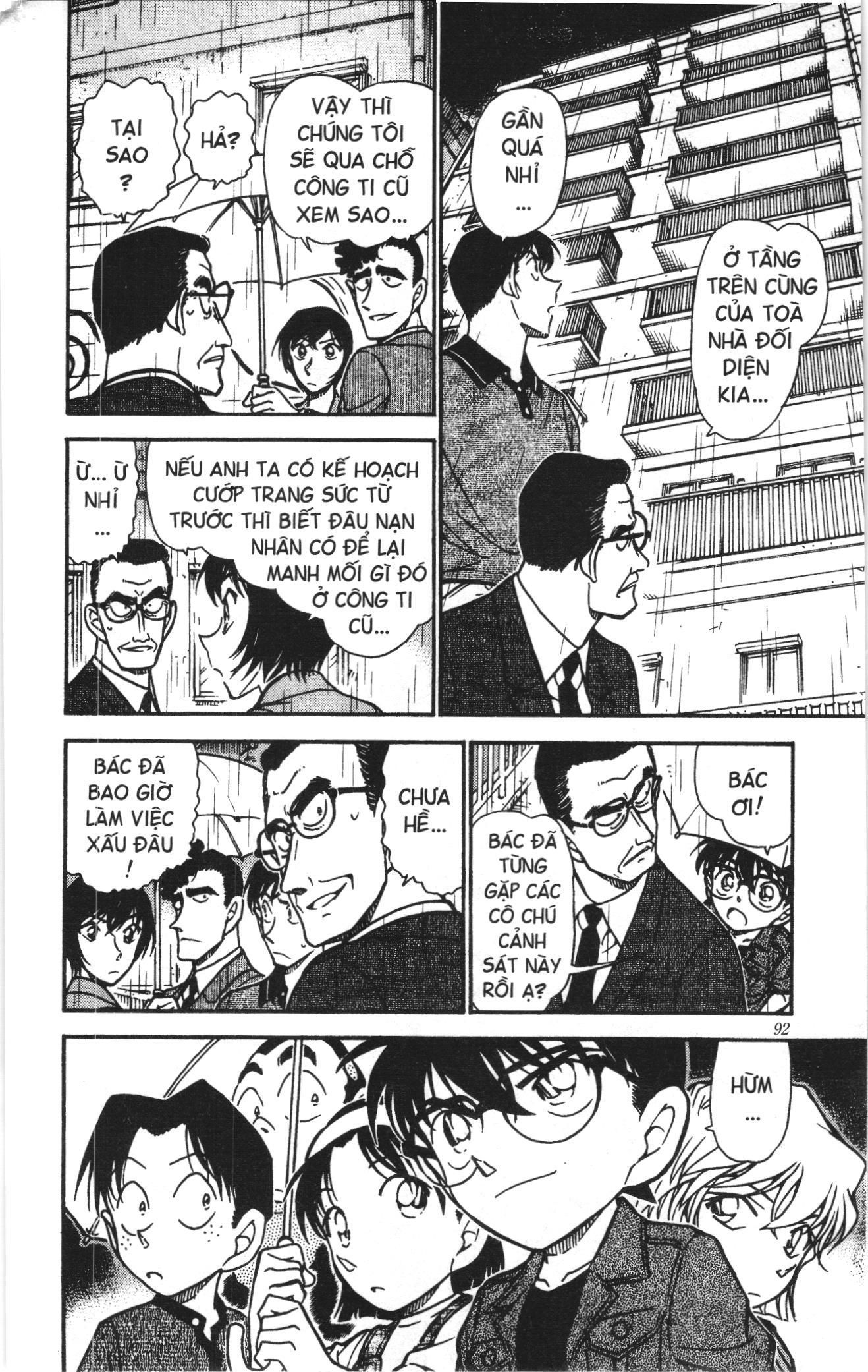 Thám tử lừng danh Conan Loạt truyện tranh: Chapter 497