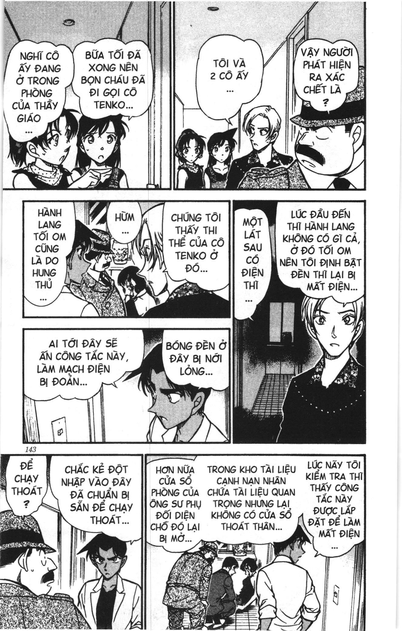 Thám tử lừng danh Conan Loạt truyện tranh: Chapter 500