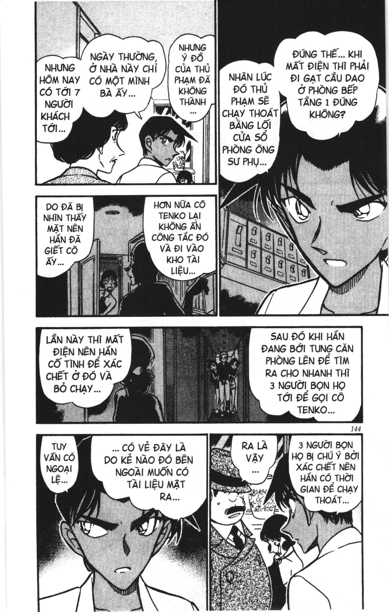 Thám tử lừng danh Conan Loạt truyện tranh: Chapter 500