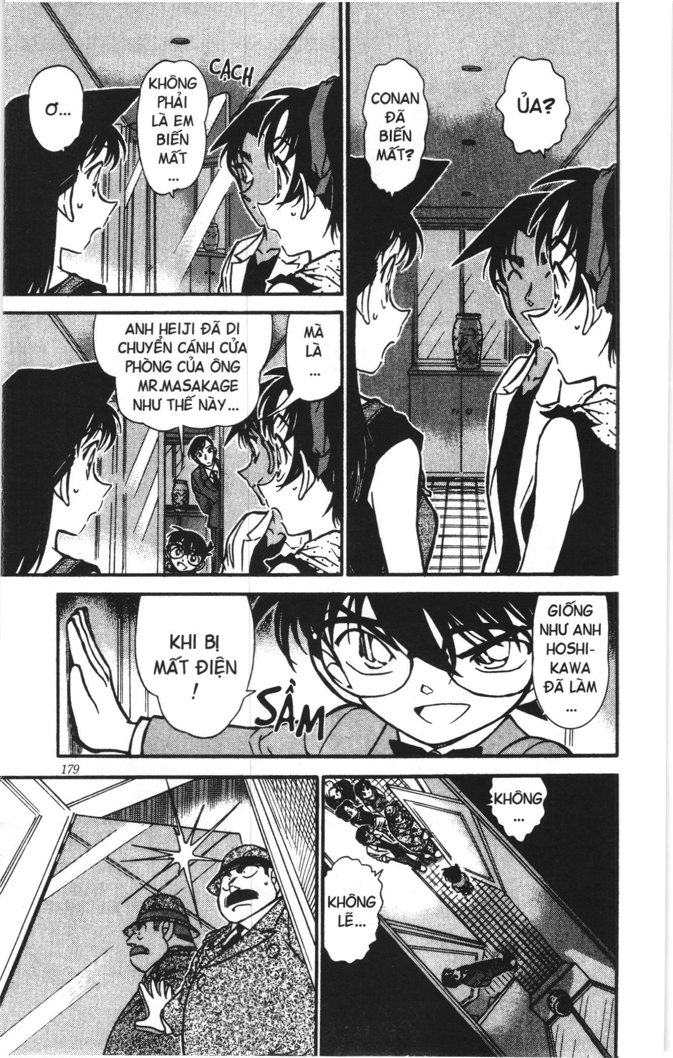 Thám tử lừng danh Conan Loạt truyện tranh: Chapter 502