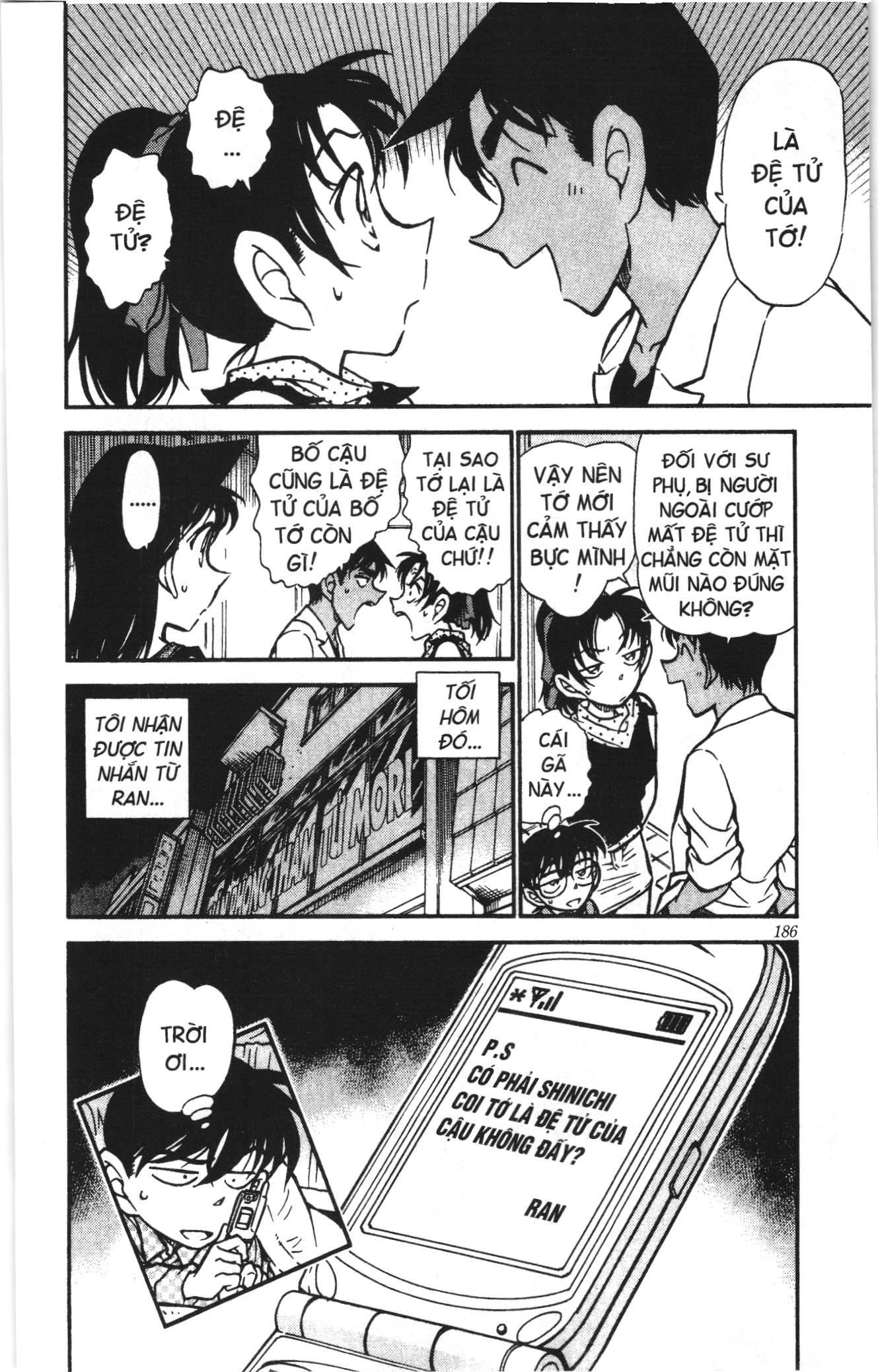 Thám tử lừng danh Conan Loạt truyện tranh: Chapter 502