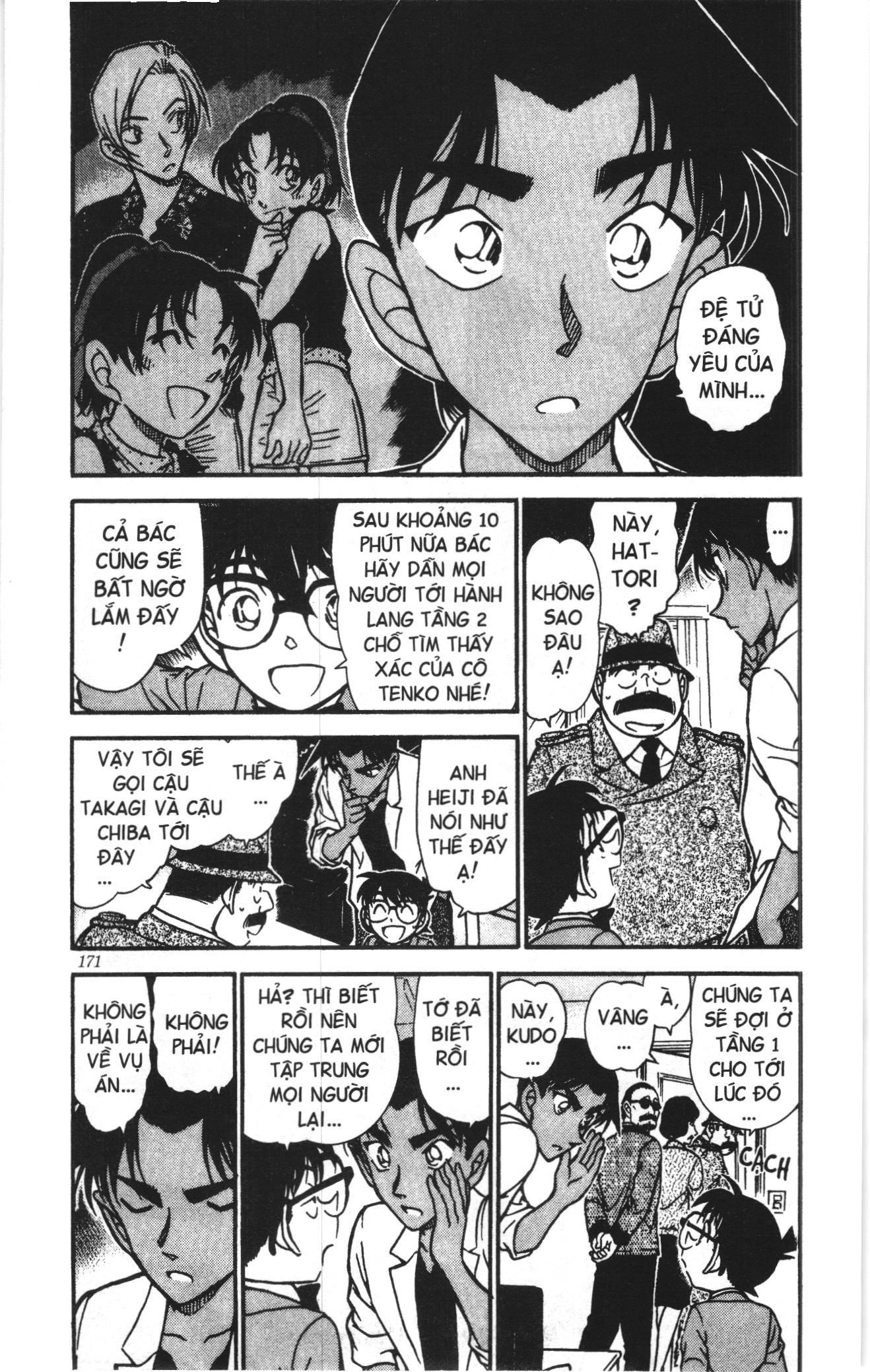 Thám tử lừng danh Conan Loạt truyện tranh: Chapter 502