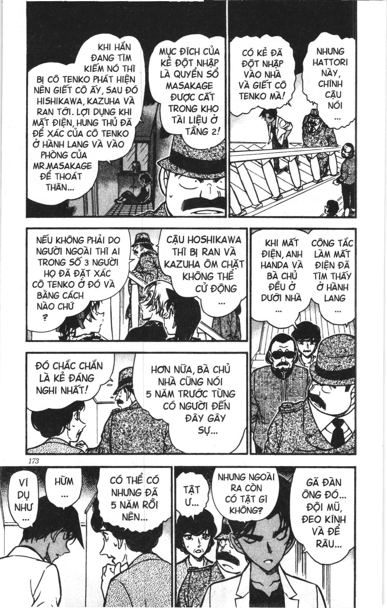 Thám tử lừng danh Conan Loạt truyện tranh: Chapter 502
