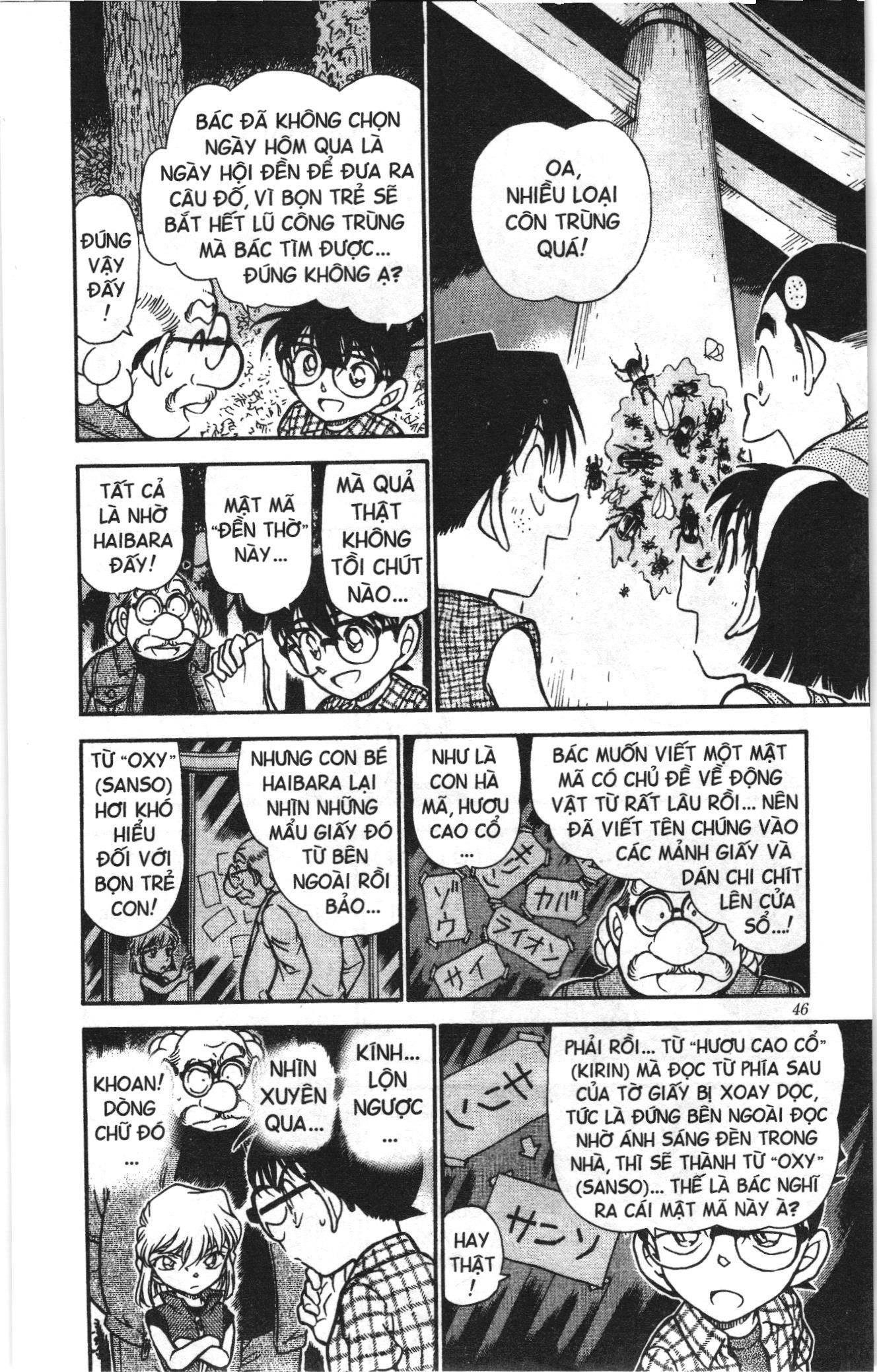 Thám tử lừng danh Conan Loạt truyện tranh: Chapter 505