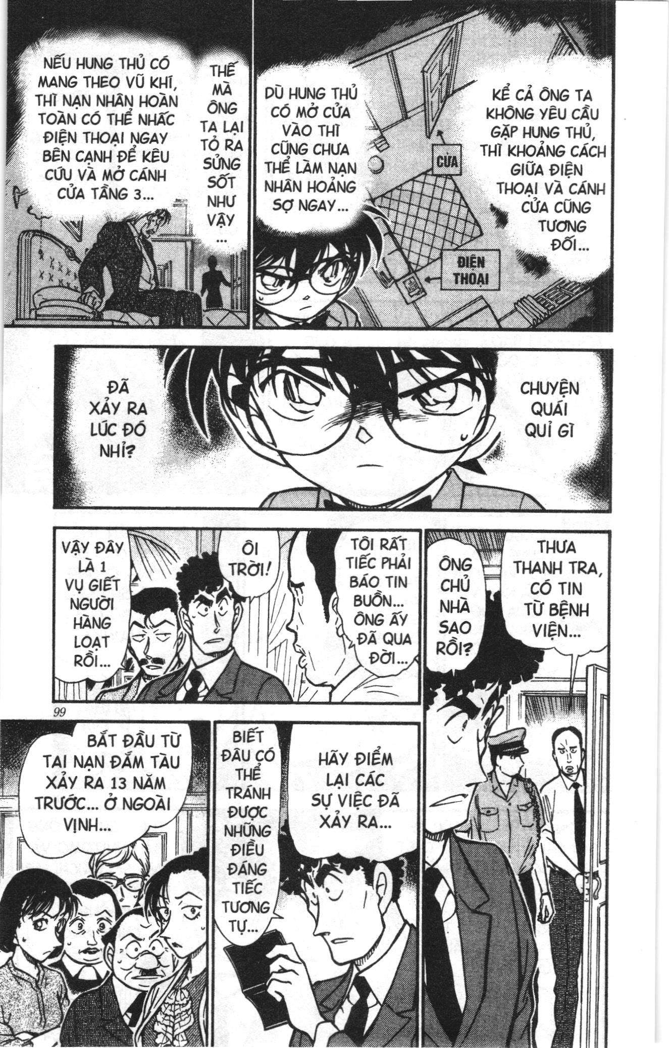 Thám tử lừng danh Conan Loạt truyện tranh: Chapter 508