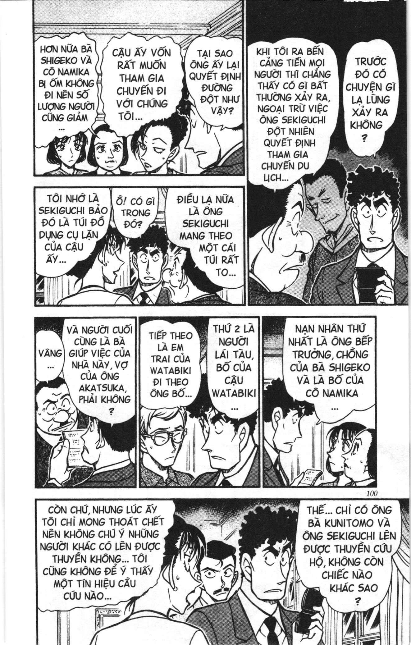 Thám tử lừng danh Conan Loạt truyện tranh: Chapter 508