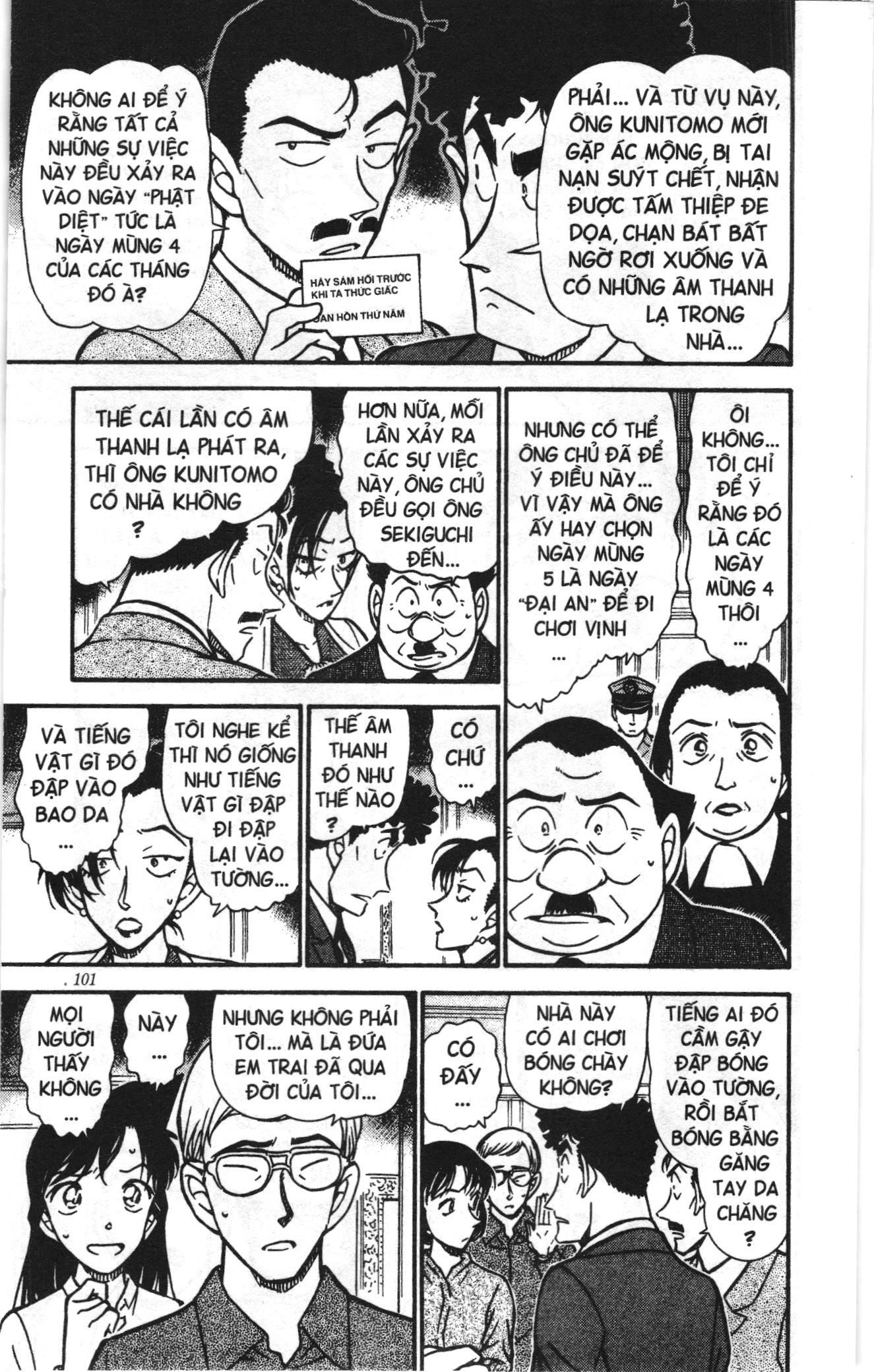 Thám tử lừng danh Conan Loạt truyện tranh: Chapter 508