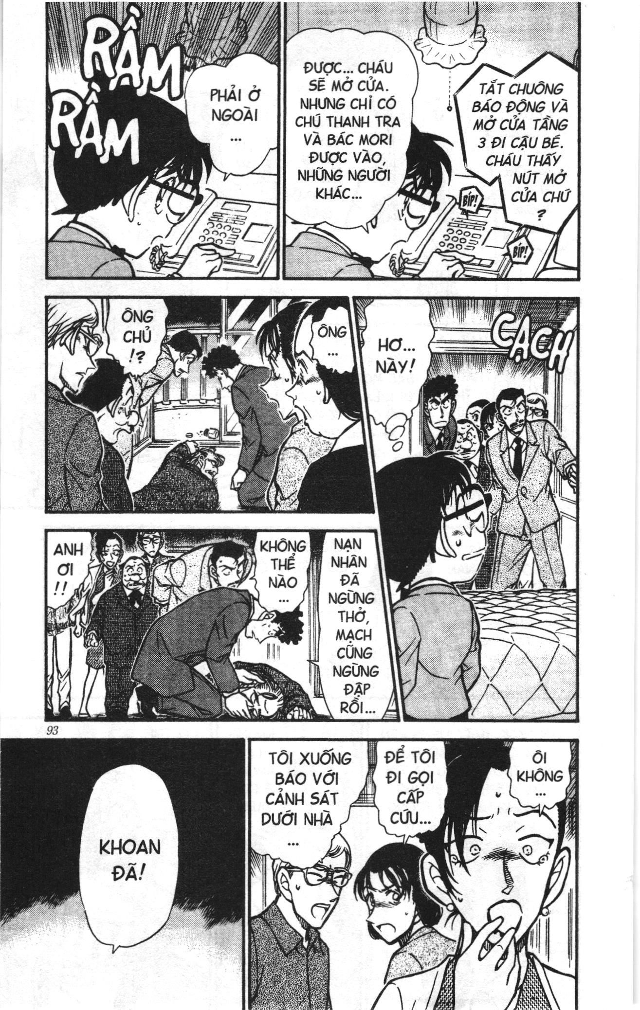 Thám tử lừng danh Conan Loạt truyện tranh: Chapter 508