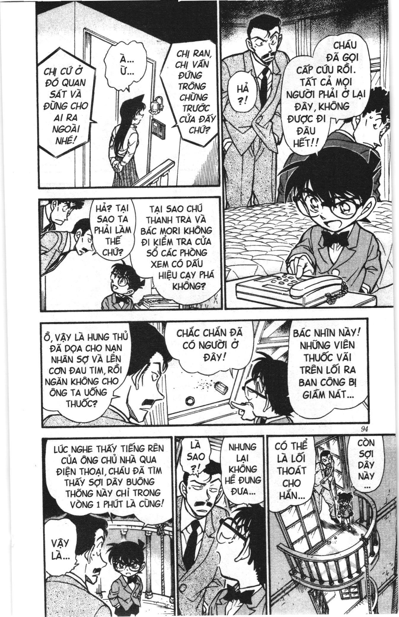 Thám tử lừng danh Conan Loạt truyện tranh: Chapter 508