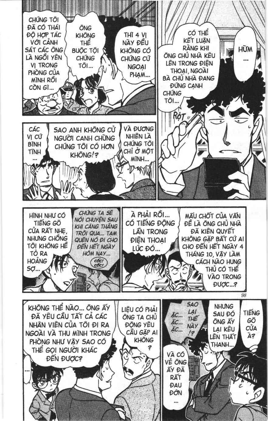 Thám tử lừng danh Conan Loạt truyện tranh: Chapter 508