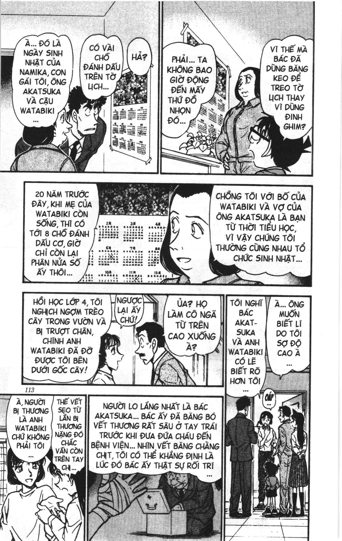 Thám tử lừng danh Conan Loạt truyện tranh: Chapter 509