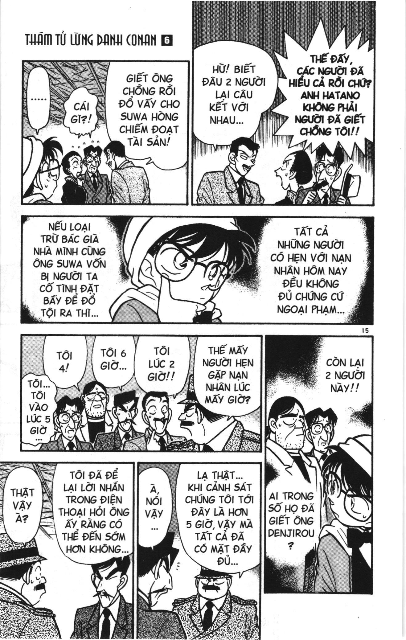 Thám tử lừng danh Conan Loạt truyện tranh: Chapter 51
