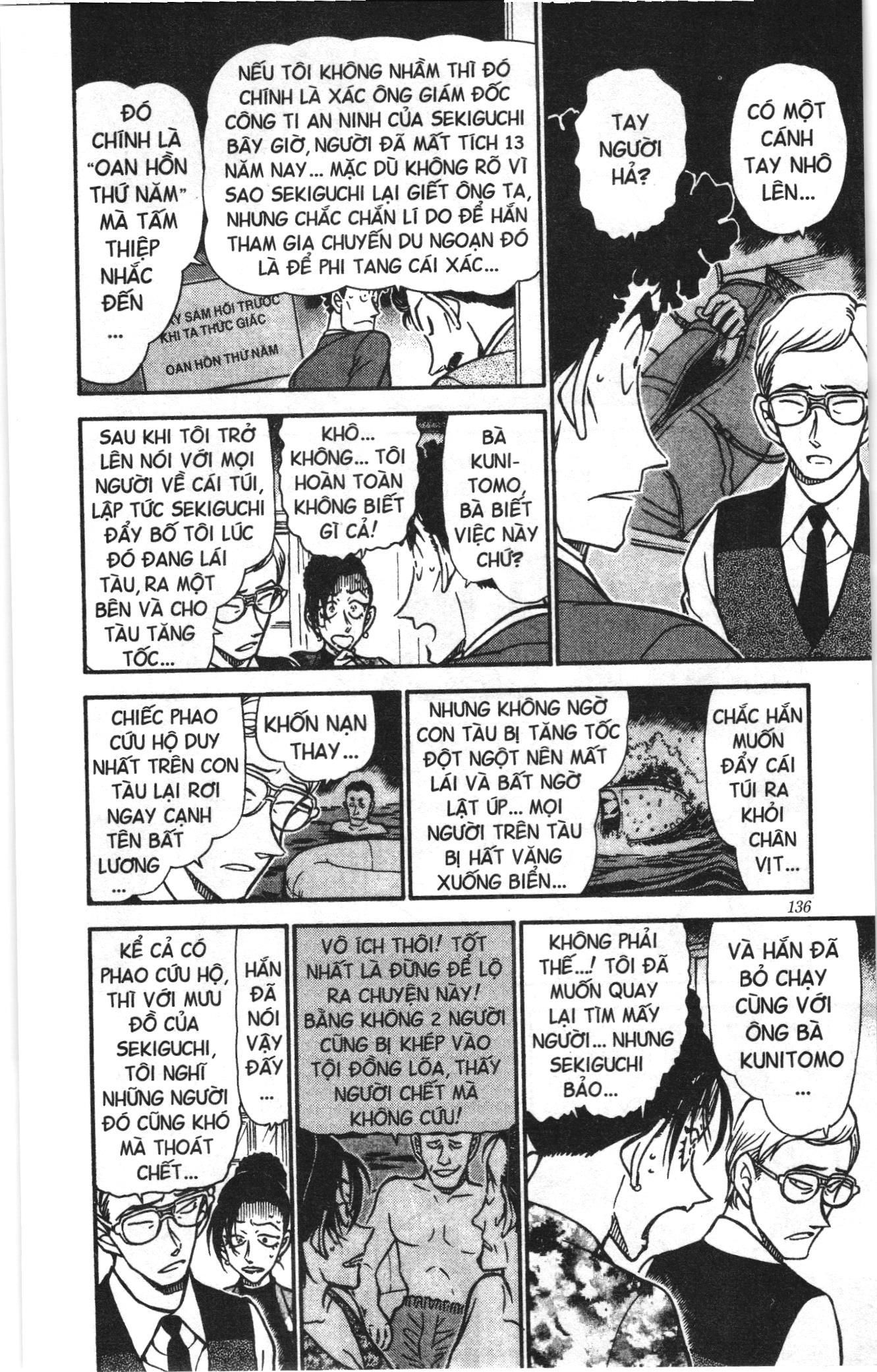 Thám tử lừng danh Conan Loạt truyện tranh: Chapter 510