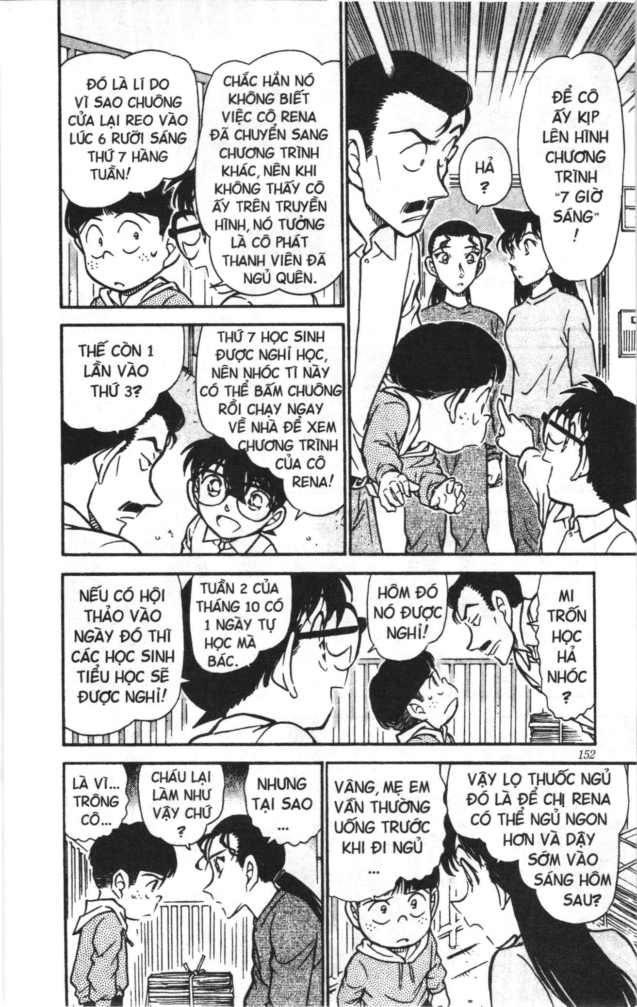 Thám tử lừng danh Conan Loạt truyện tranh: Chapter 511