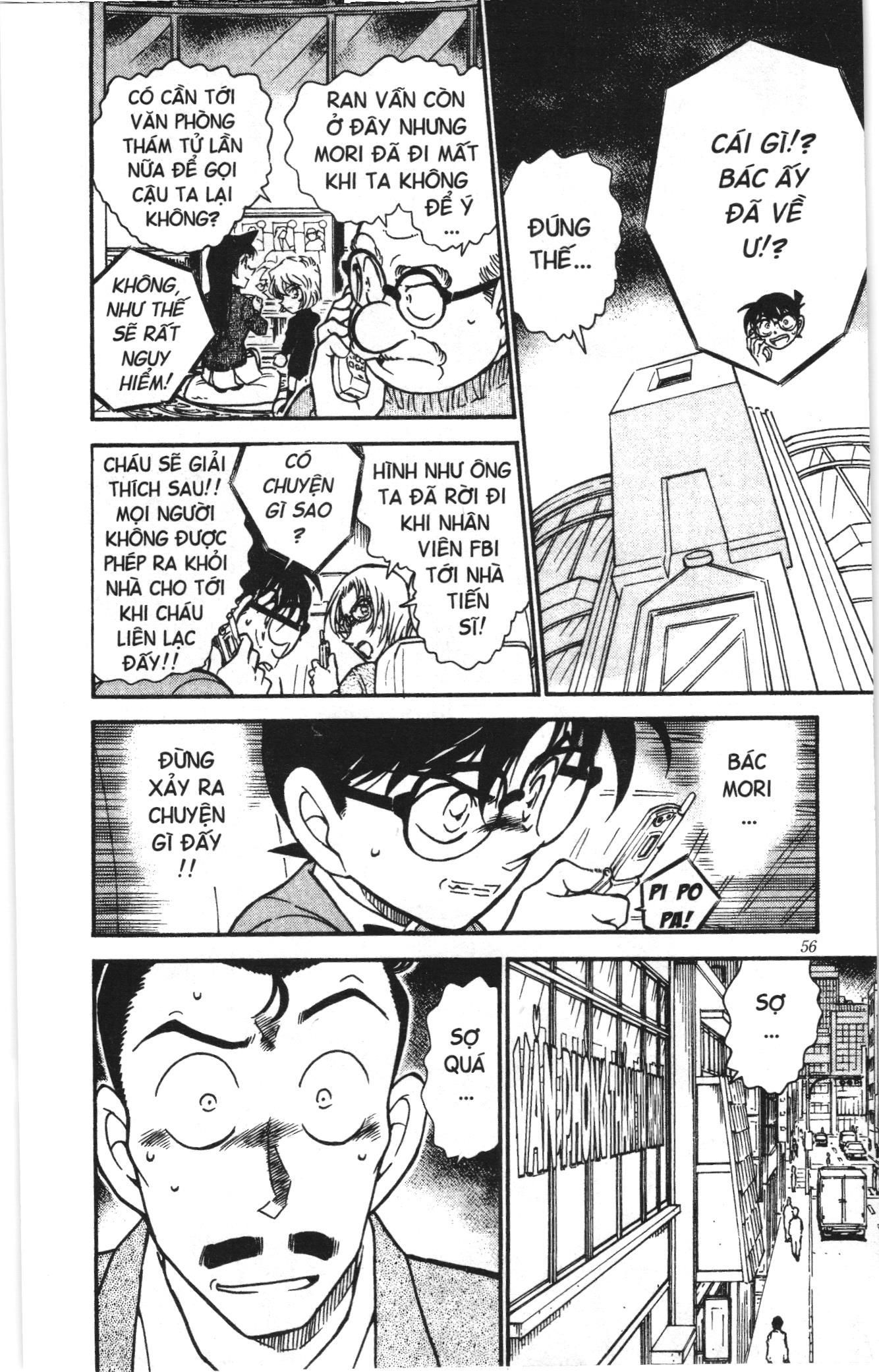 Thám tử lừng danh Conan Loạt truyện tranh: Chapter 516