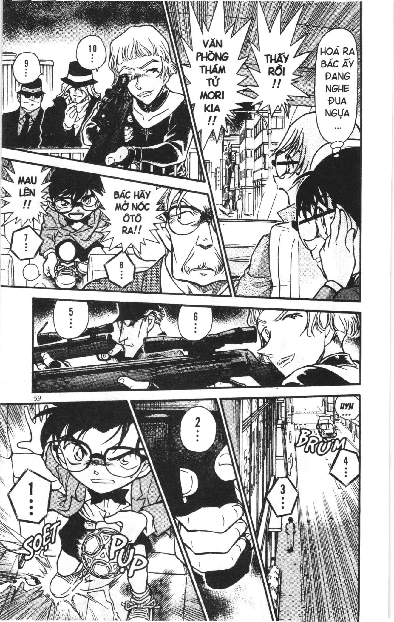 Thám tử lừng danh Conan Loạt truyện tranh: Chapter 516