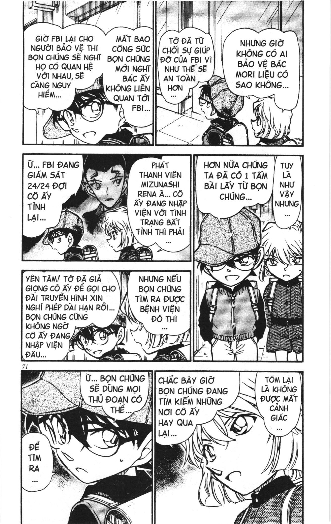 Thám tử lừng danh Conan Loạt truyện tranh: Chapter 517