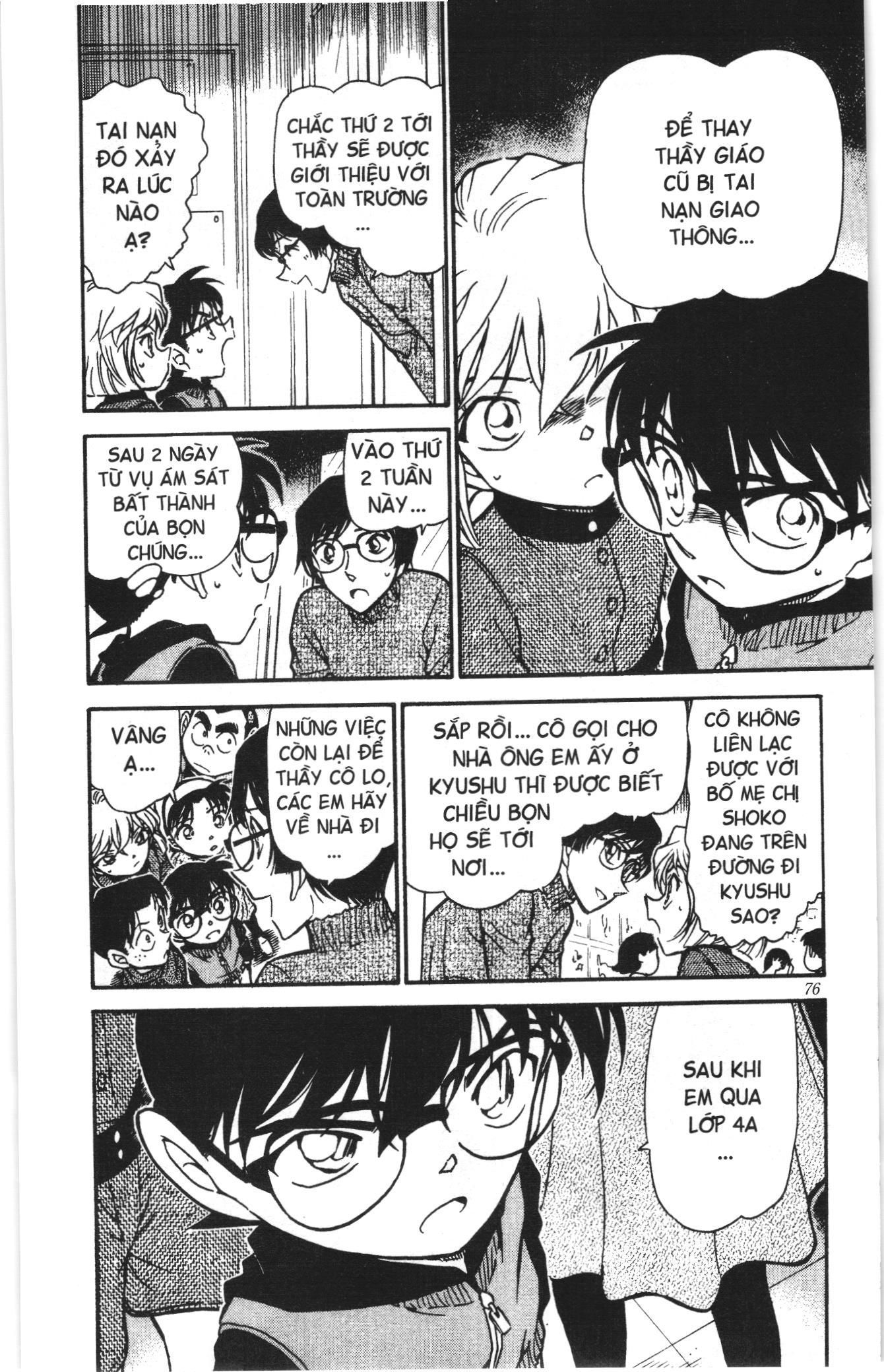 Thám tử lừng danh Conan Loạt truyện tranh: Chapter 517