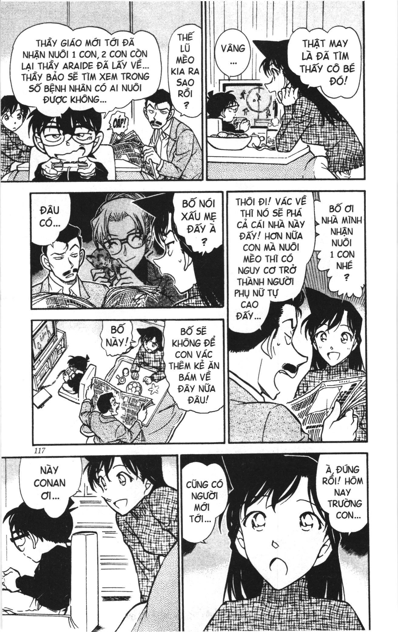 Thám tử lừng danh Conan Loạt truyện tranh: Chapter 519