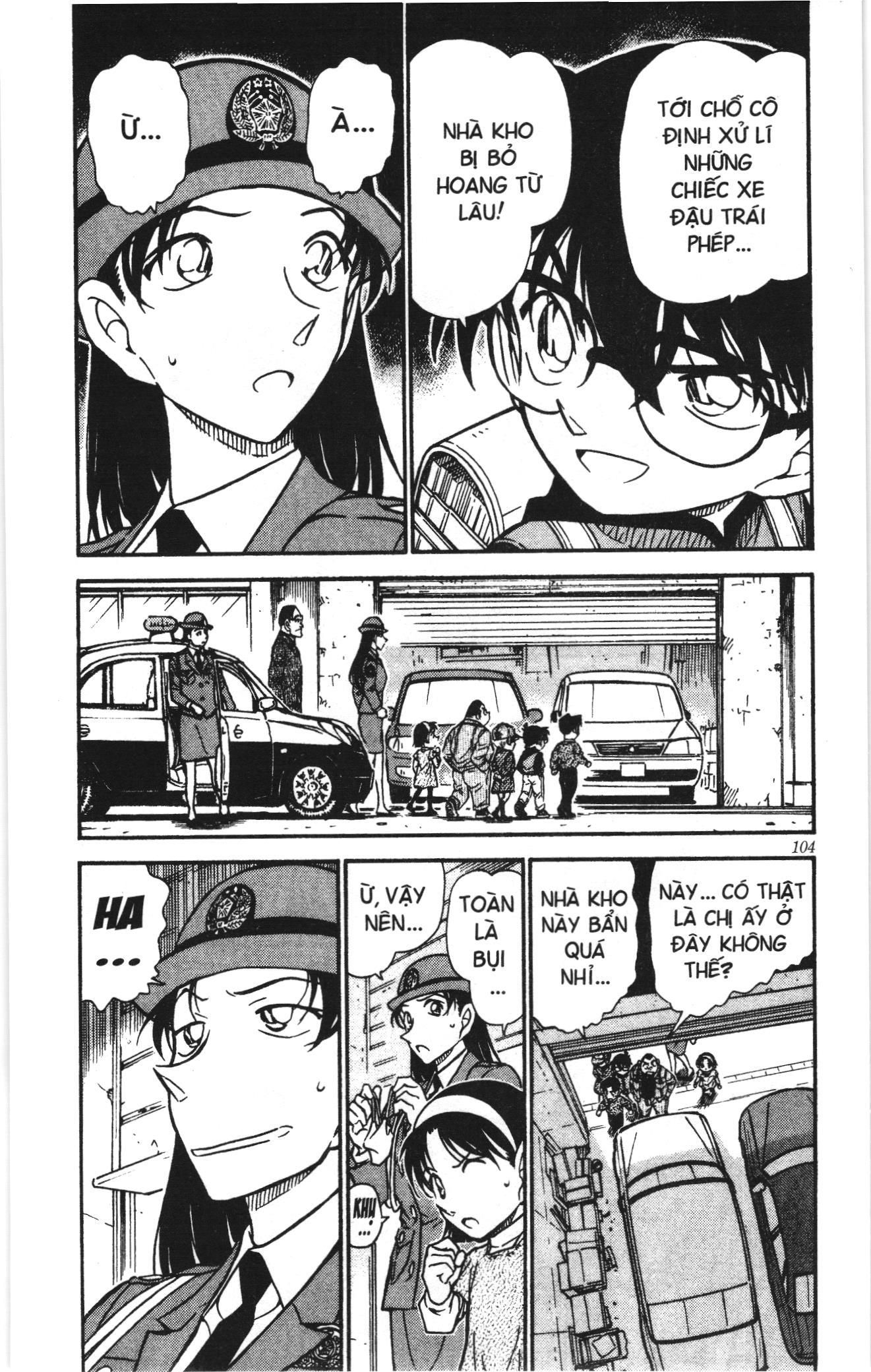 Thám tử lừng danh Conan Loạt truyện tranh: Chapter 519