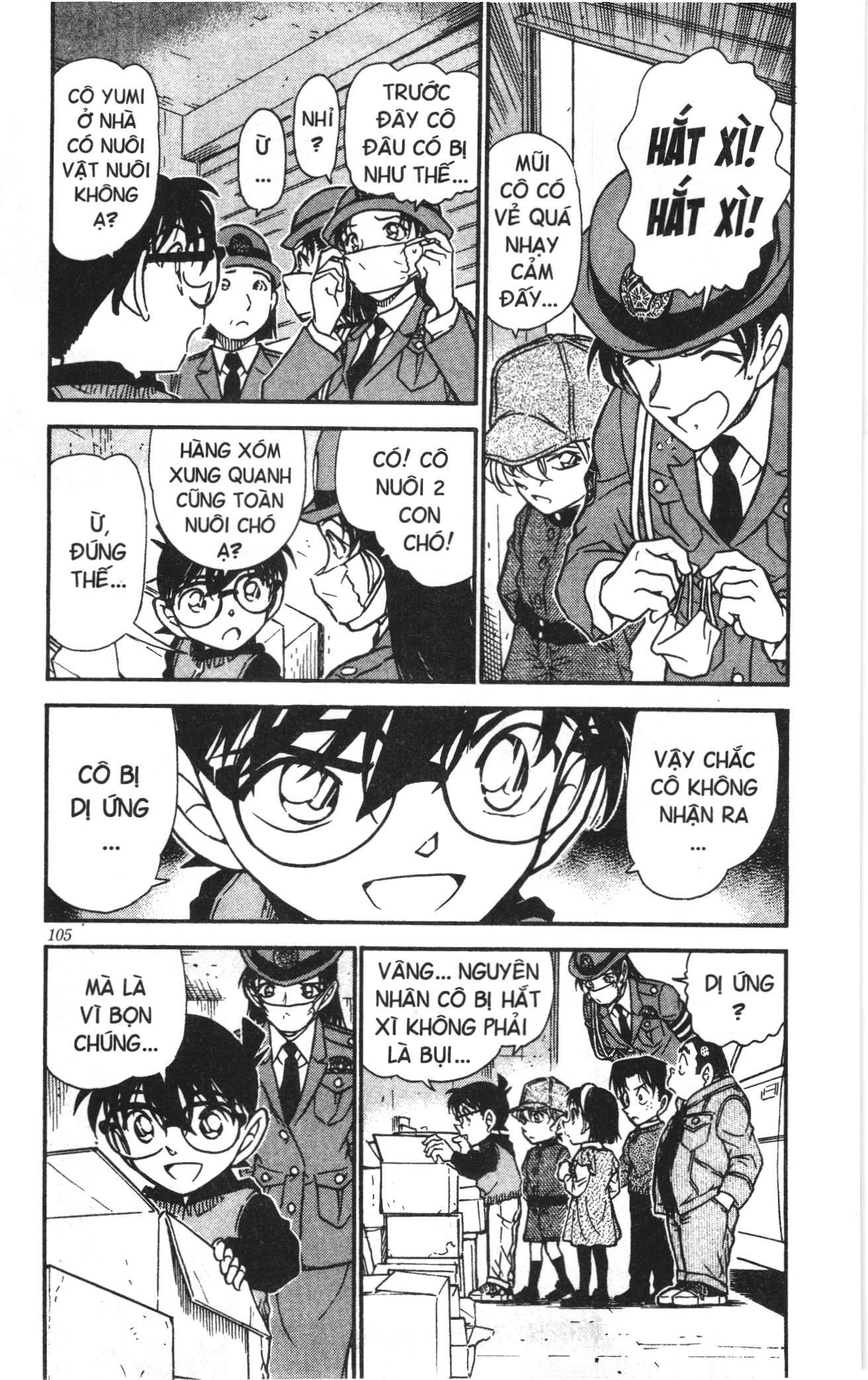 Thám tử lừng danh Conan Loạt truyện tranh: Chapter 519