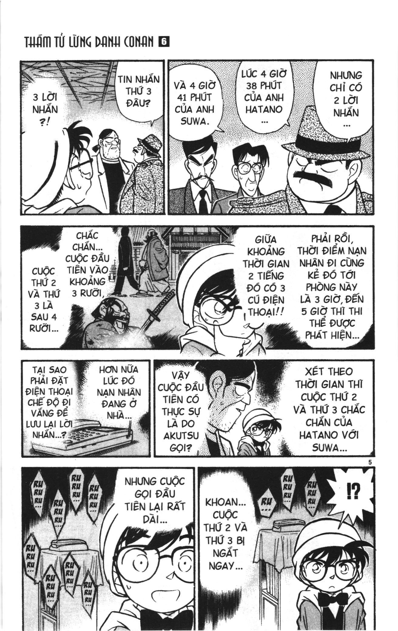 Thám tử lừng danh Conan Loạt truyện tranh: Chapter 52