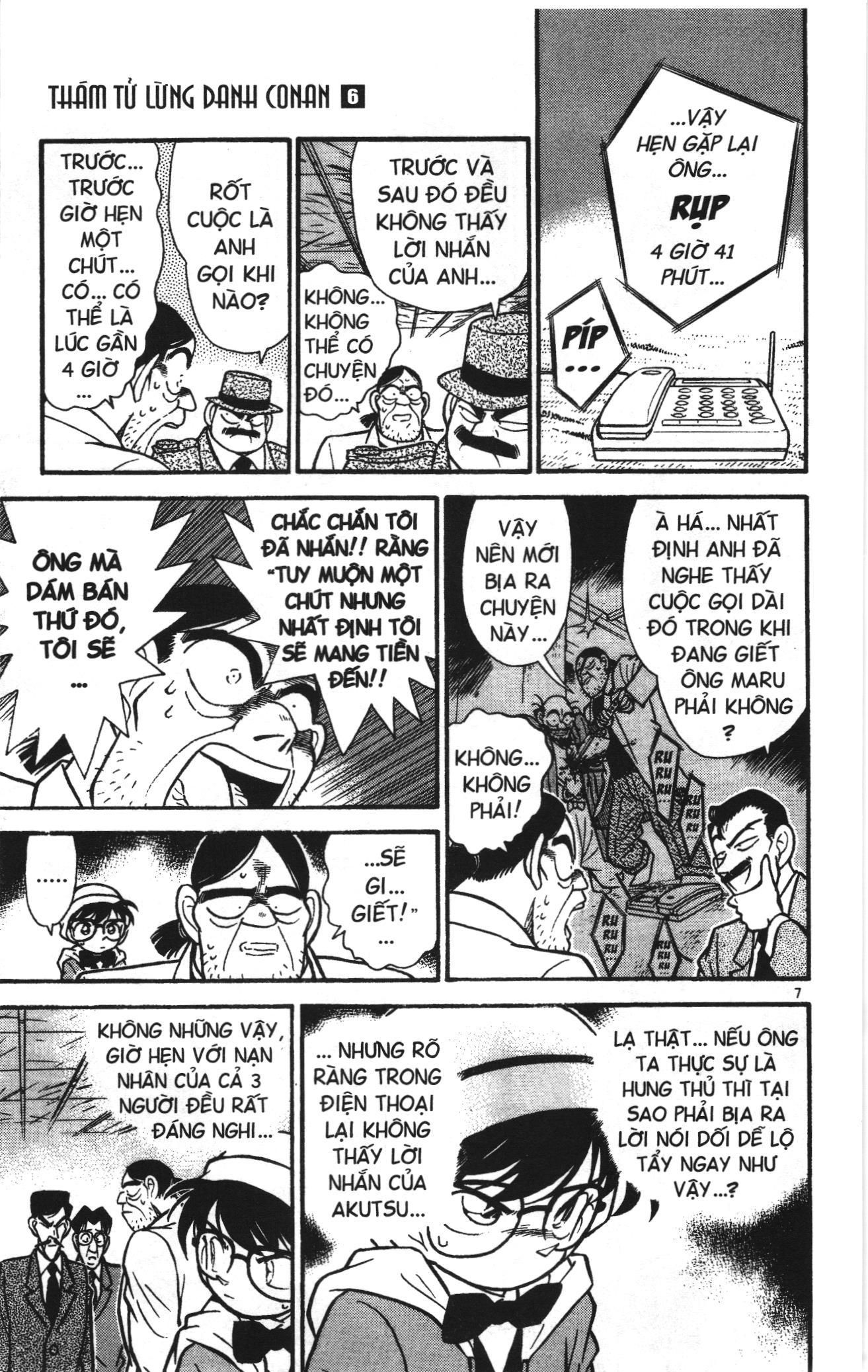 Thám tử lừng danh Conan Loạt truyện tranh: Chapter 52