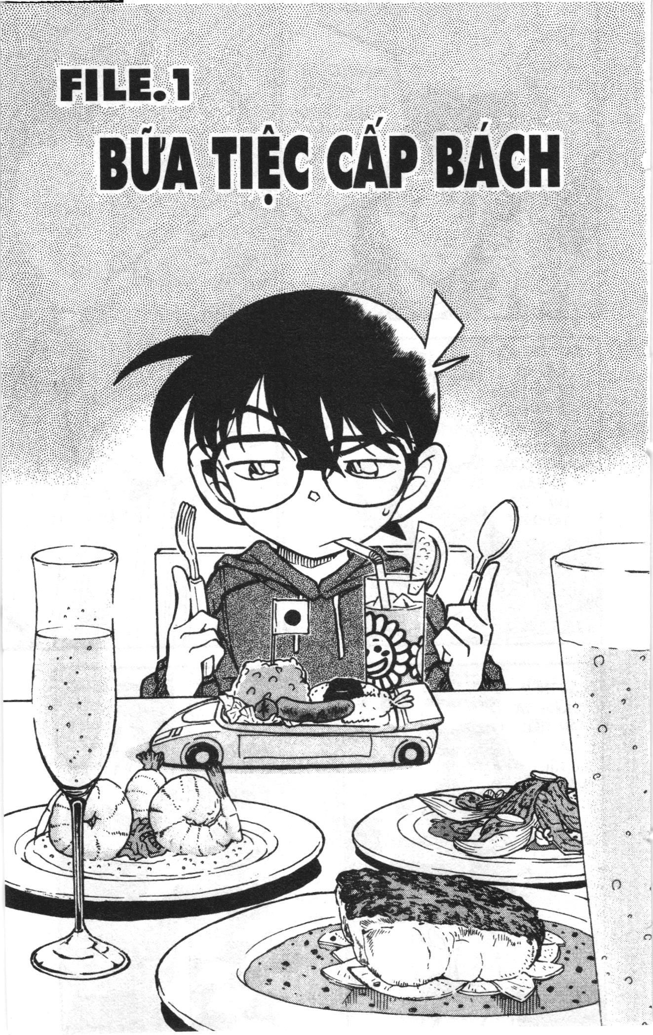 Thám tử lừng danh Conan Loạt truyện tranh: Chapter 523