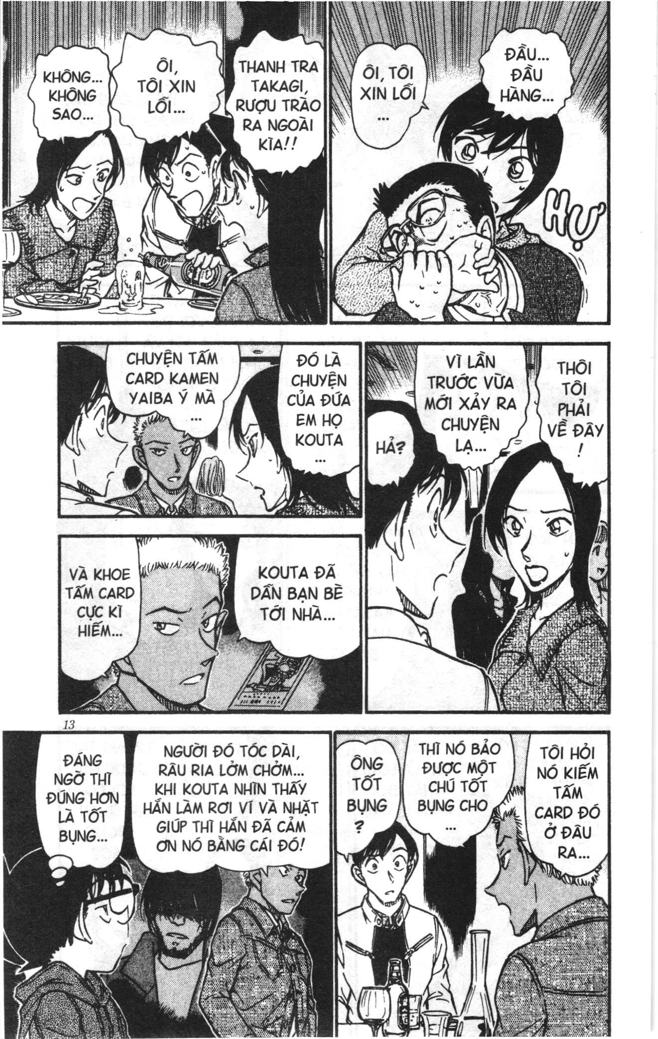 Thám tử lừng danh Conan Loạt truyện tranh: Chapter 523