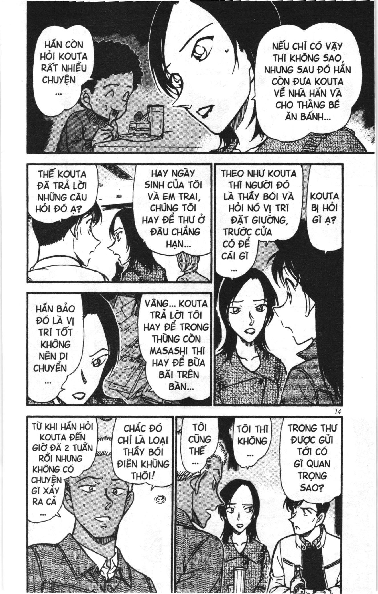 Thám tử lừng danh Conan Loạt truyện tranh: Chapter 523