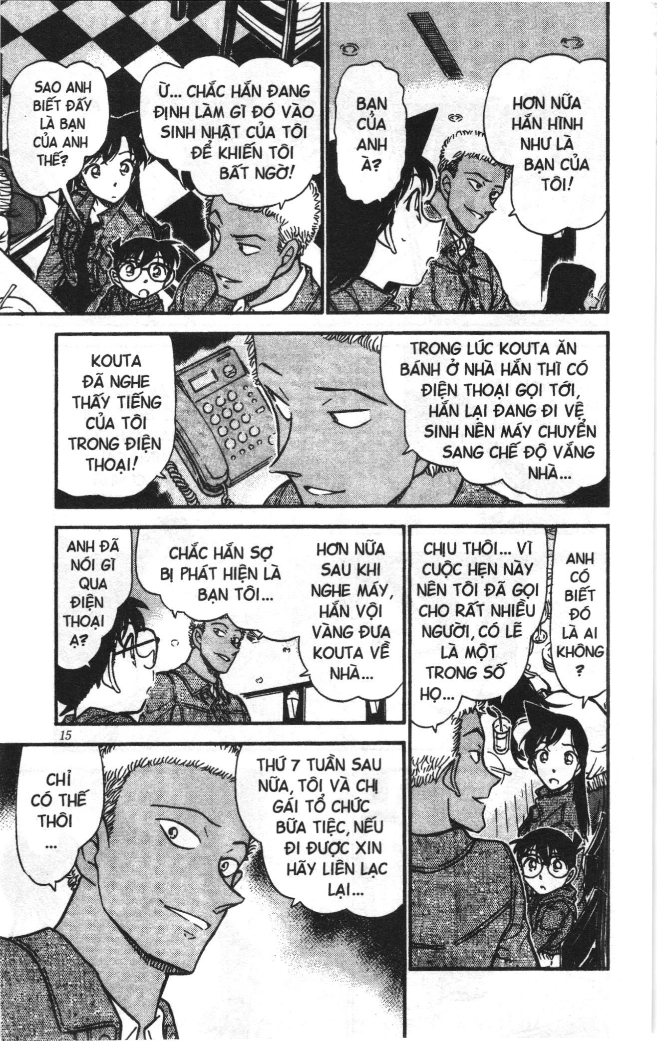 Thám tử lừng danh Conan Loạt truyện tranh: Chapter 523