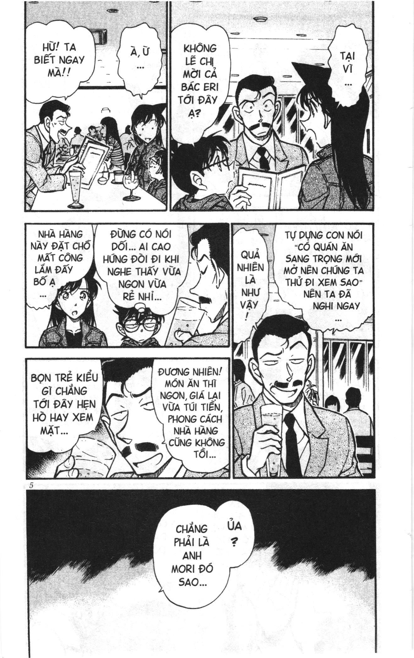 Thám tử lừng danh Conan Loạt truyện tranh: Chapter 523