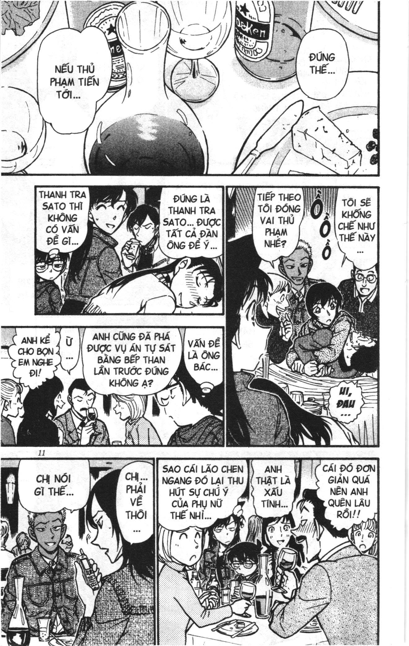 Thám tử lừng danh Conan Loạt truyện tranh: Chapter 523