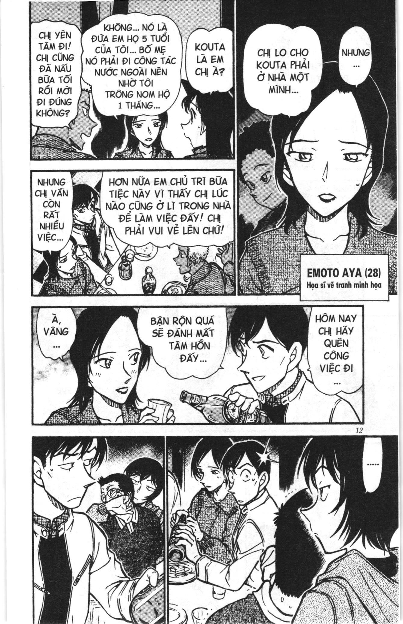 Thám tử lừng danh Conan Loạt truyện tranh: Chapter 523