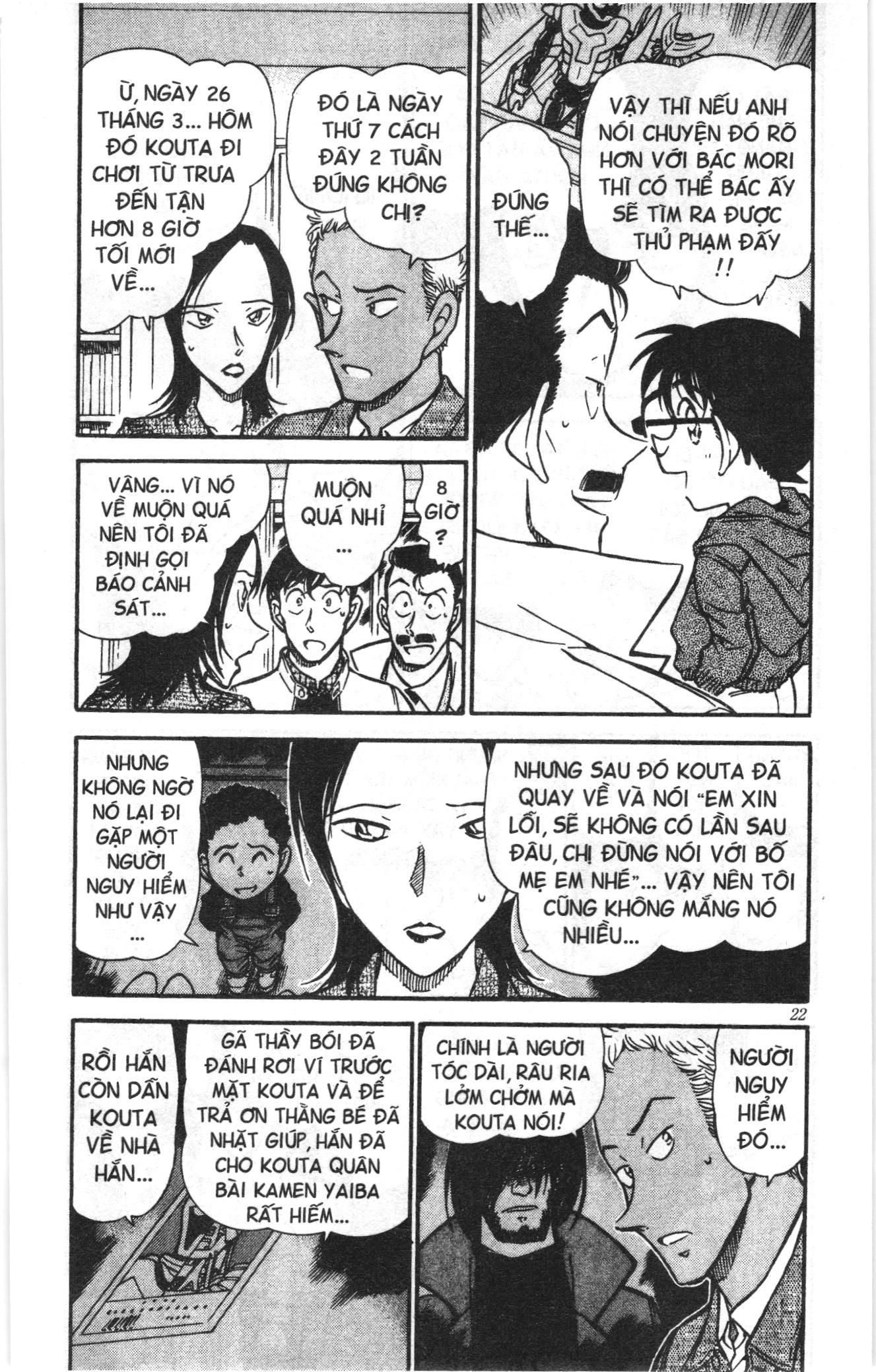 Thám tử lừng danh Conan Loạt truyện tranh: Chapter 524