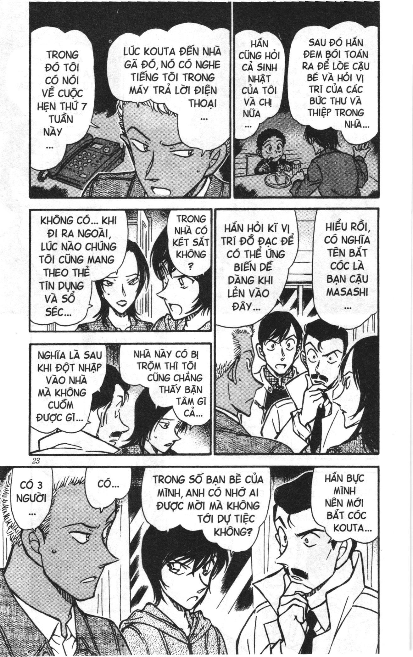 Thám tử lừng danh Conan Loạt truyện tranh: Chapter 524