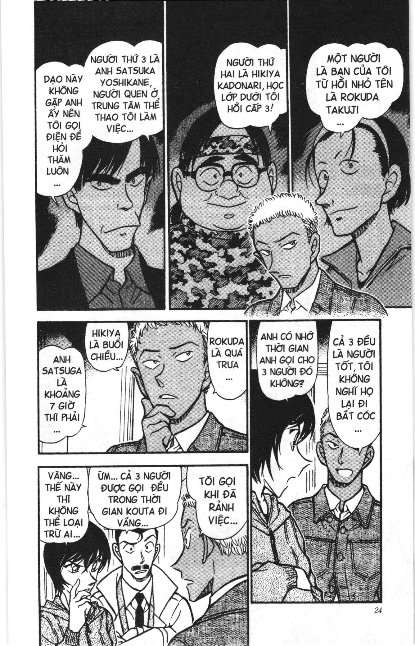 Thám tử lừng danh Conan Loạt truyện tranh: Chapter 524