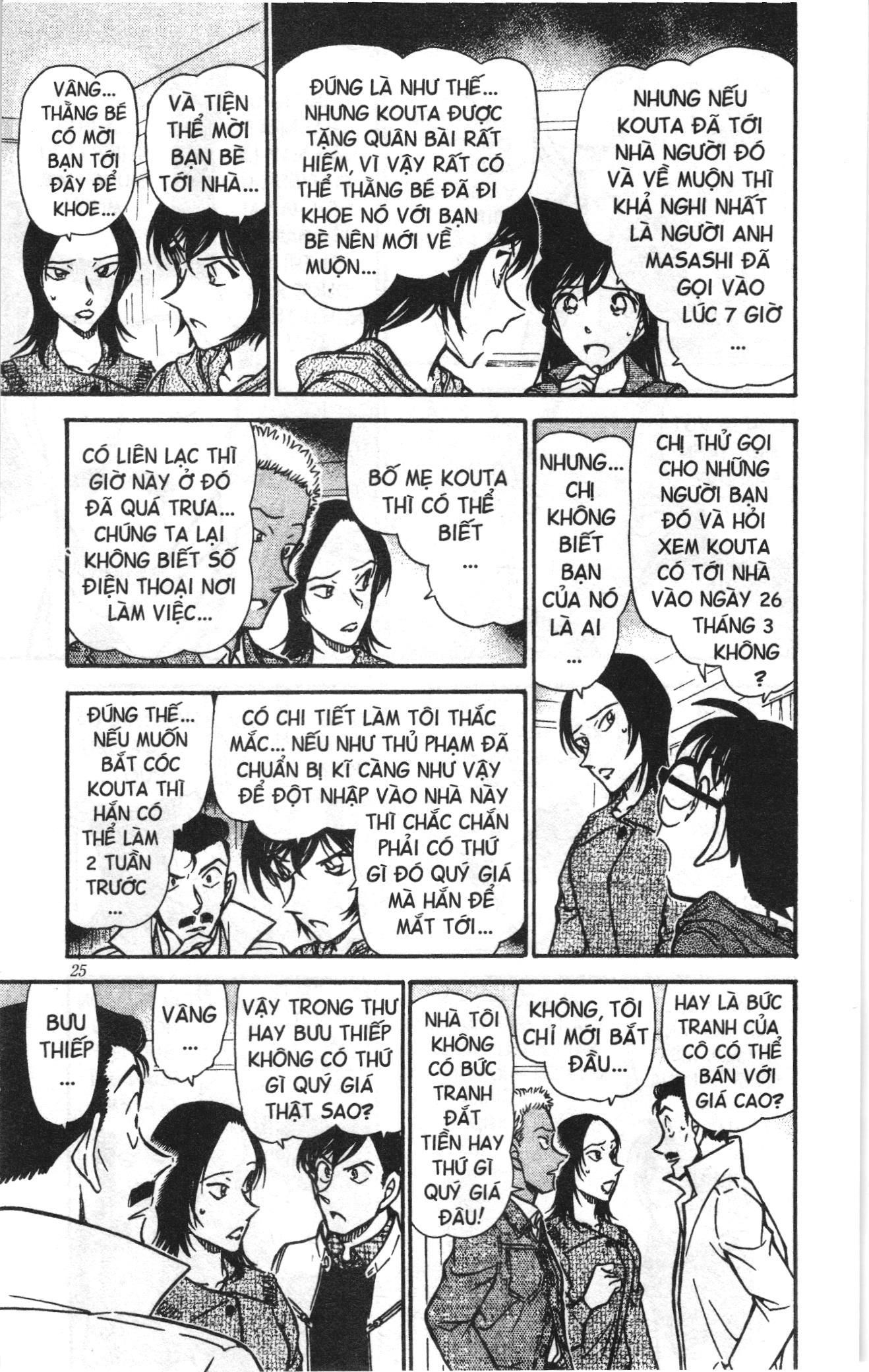 Thám tử lừng danh Conan Loạt truyện tranh: Chapter 524