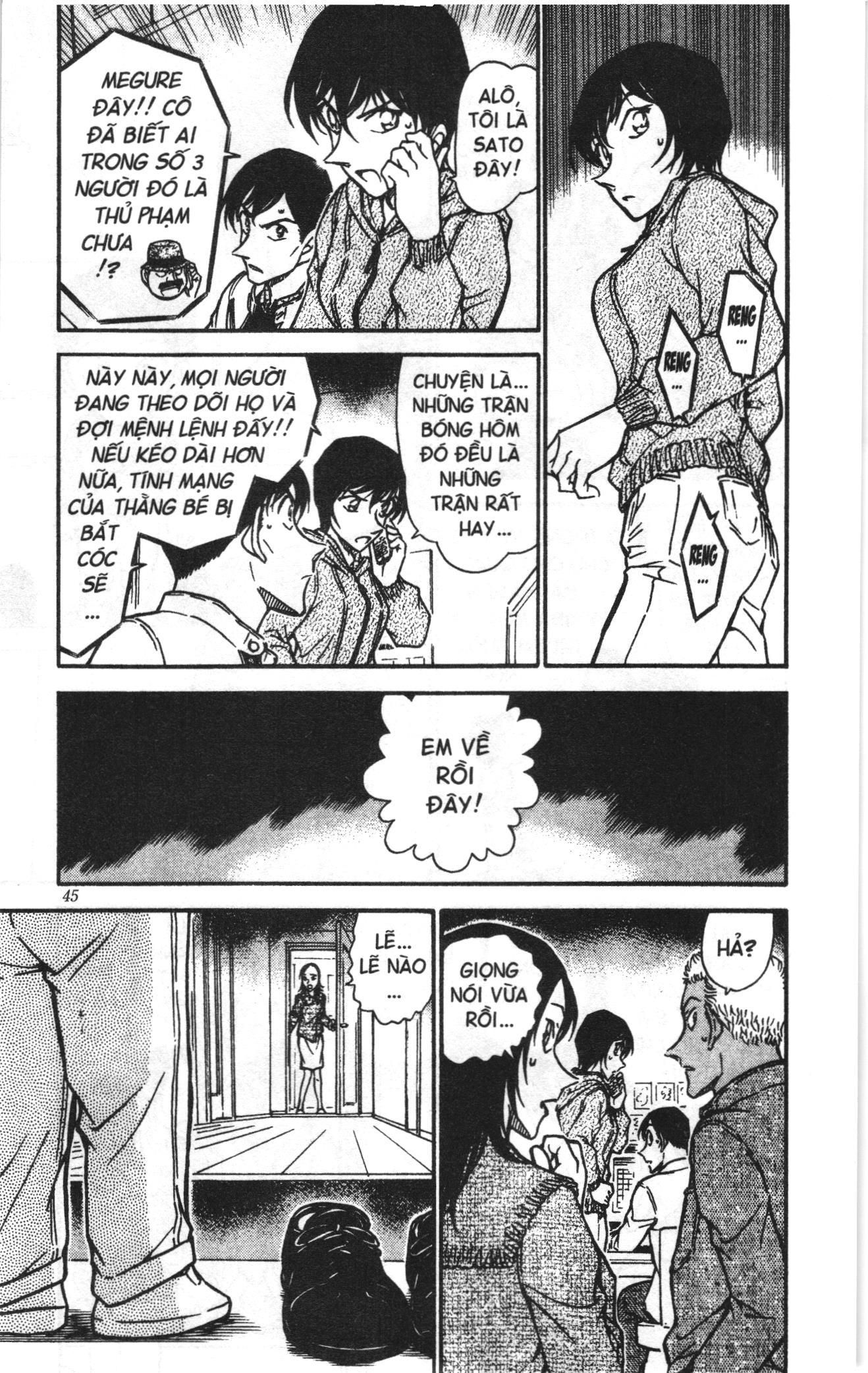 Thám tử lừng danh Conan Loạt truyện tranh: Chapter 525